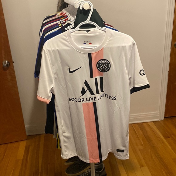 PSG soccer jersey - Paris Saint Germain Away Jersey Messi#30 - Picture 1 of 3